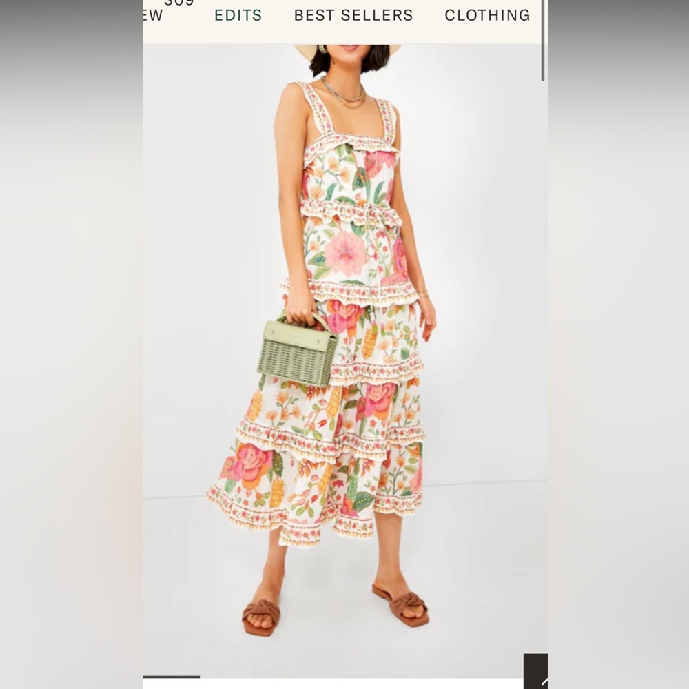 FARM Rio Vibrant Floral Maxi Dress